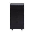 Drawer Cabinet on Wheels - London - Black