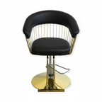 Salon Chair - Luxe - Gold/Black