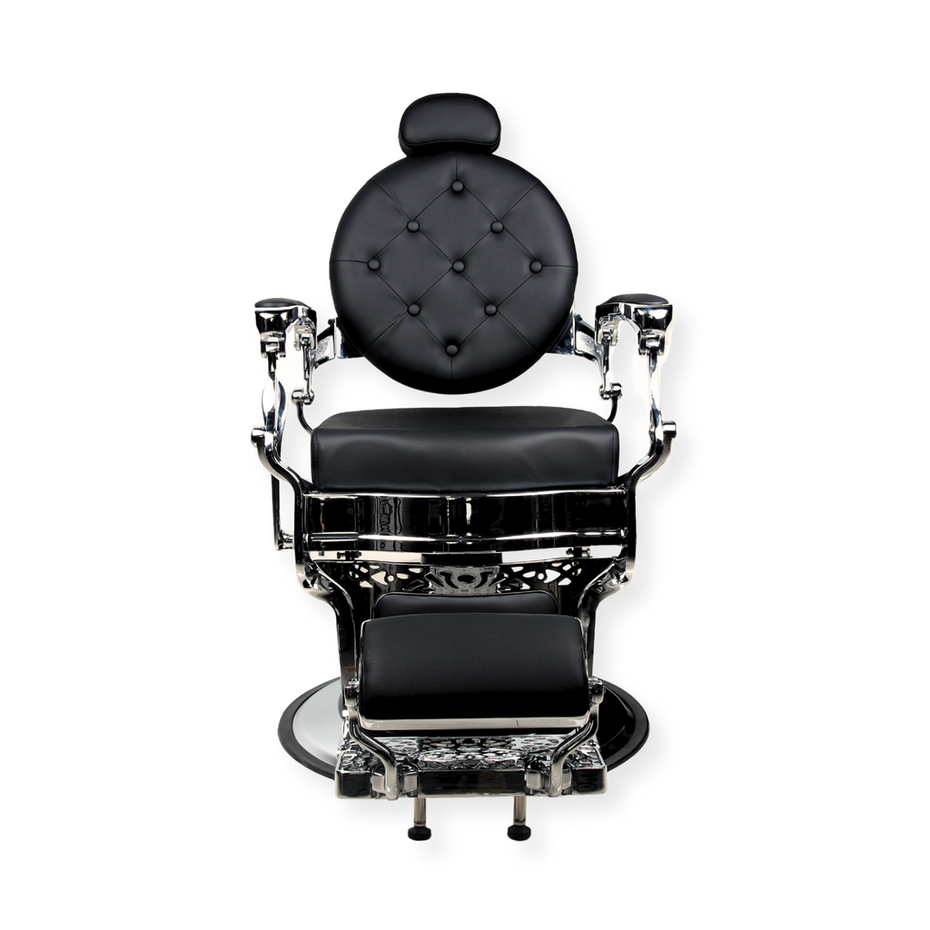 Barberchair Senior - Silver/Black