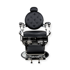 Barberchair Senior - Silver/Black