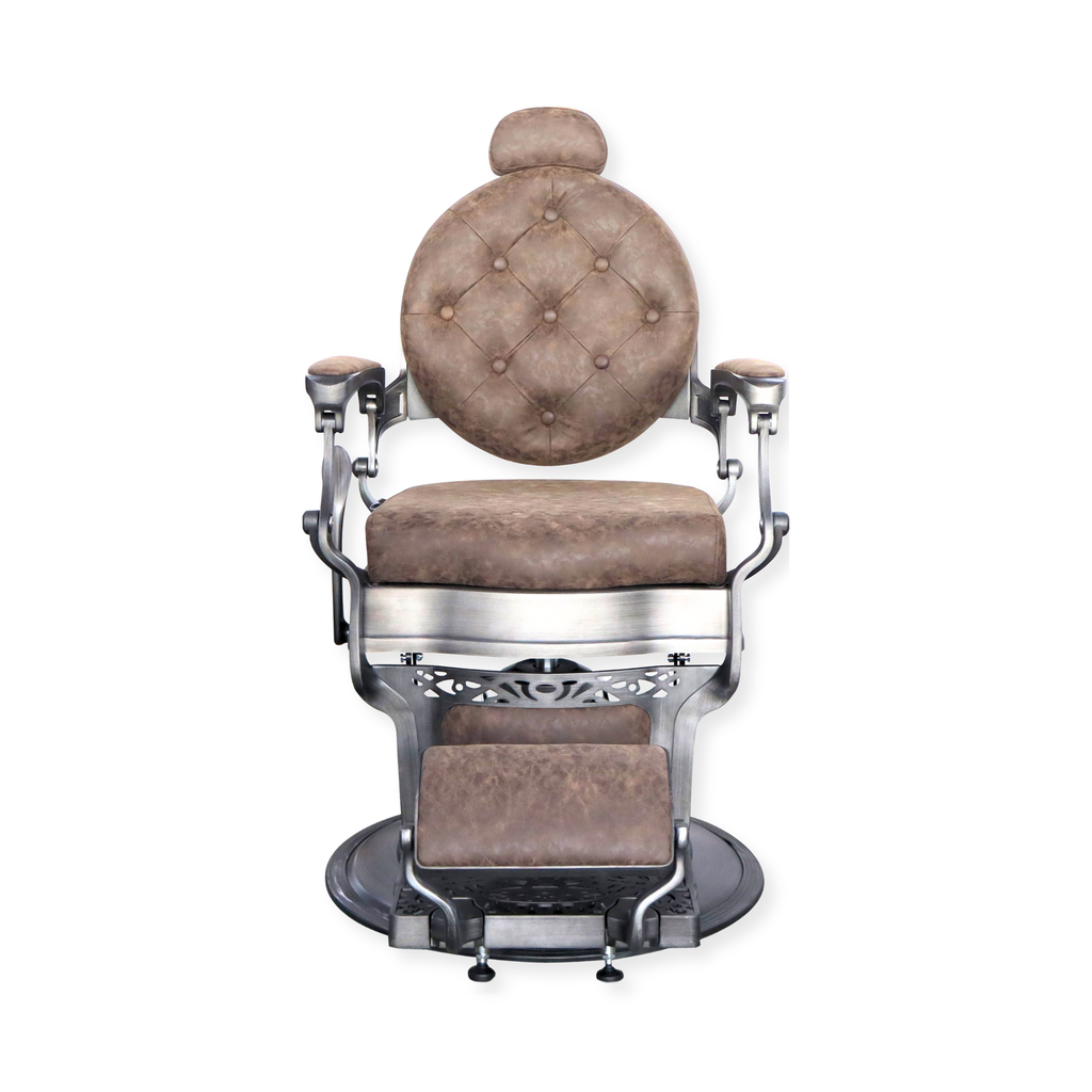 Barberchair Senior - Grey/Brown
