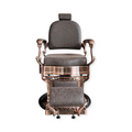 Master Barber Chair Rose Bronze Brown
