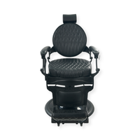 DeltaPro - Barber Chair - DBC009 - Cavalier - Matte Black