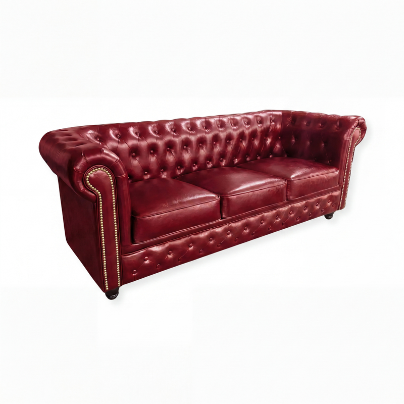 Sofa Chesterfield Burgundy
