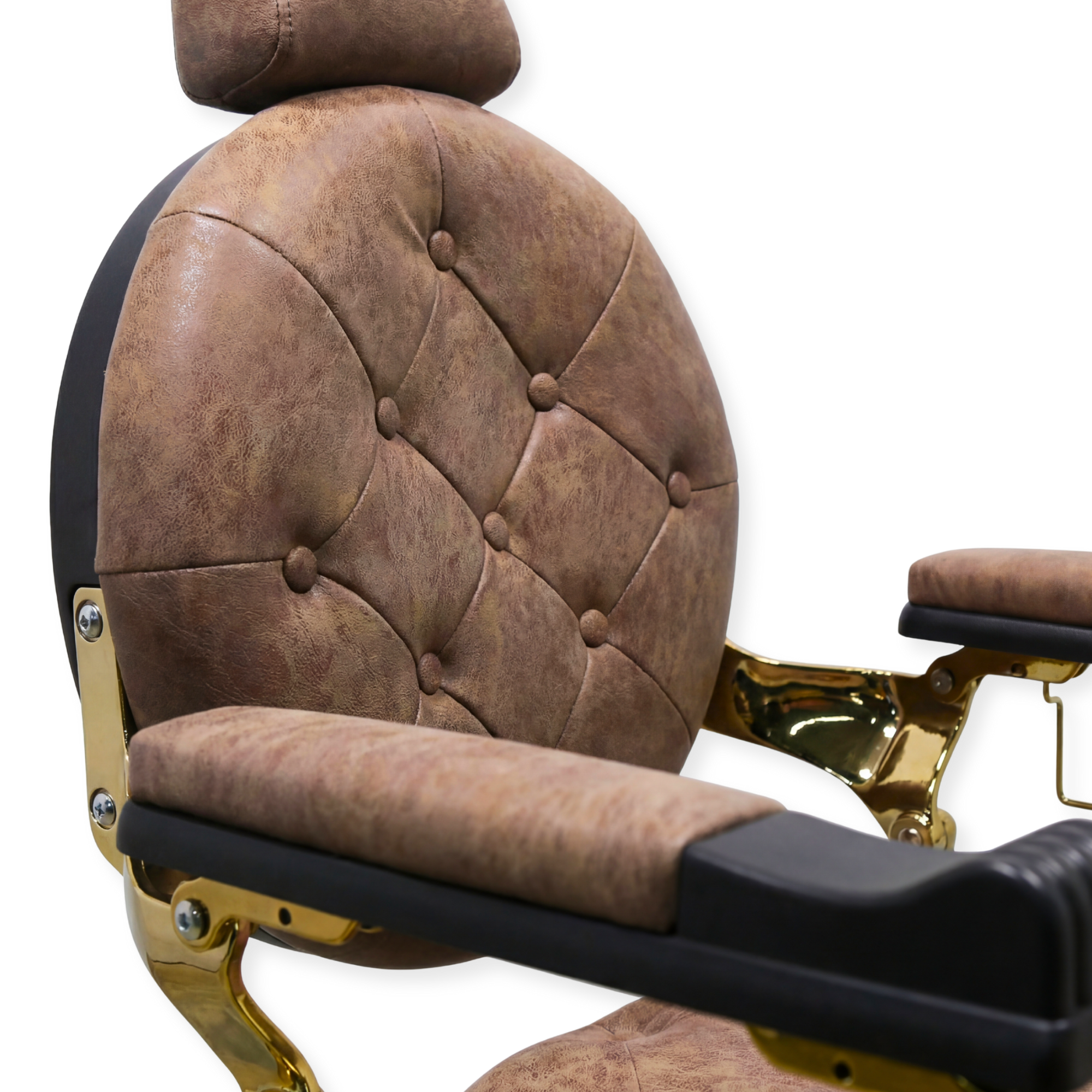 Royal Barber Chair King Brown