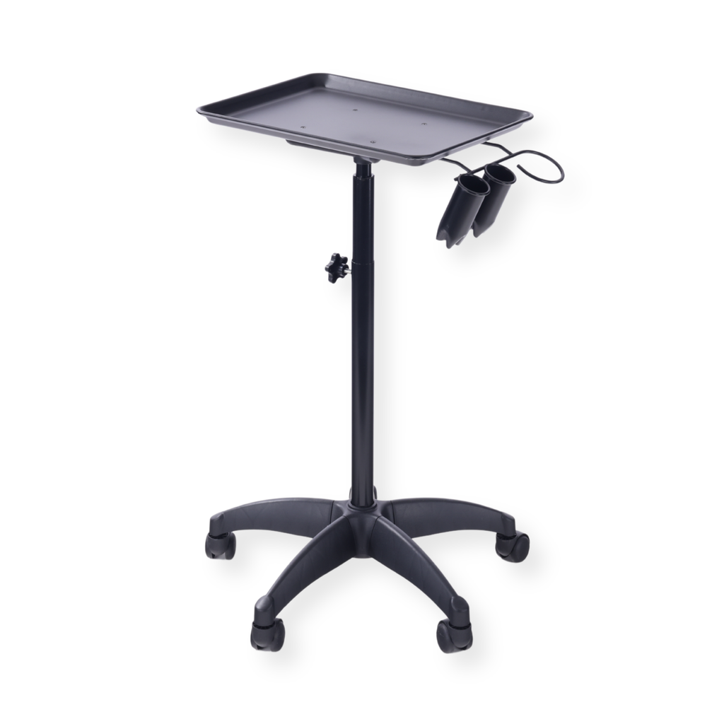 DeltaPro -  Salon Tray on Wheels - Black