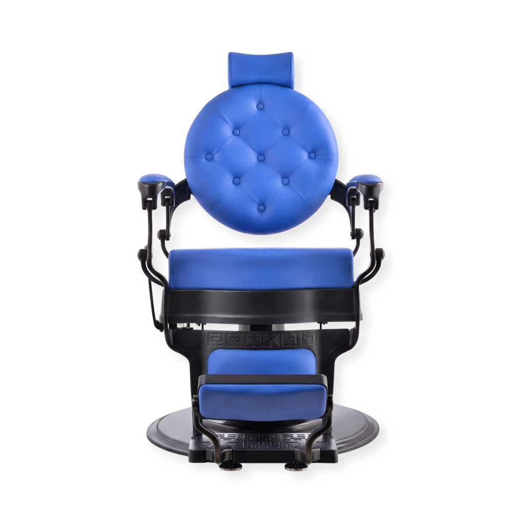 Legend Barber Chair Black Blue