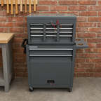 Professional Salon Storage Tool Trolley Grey