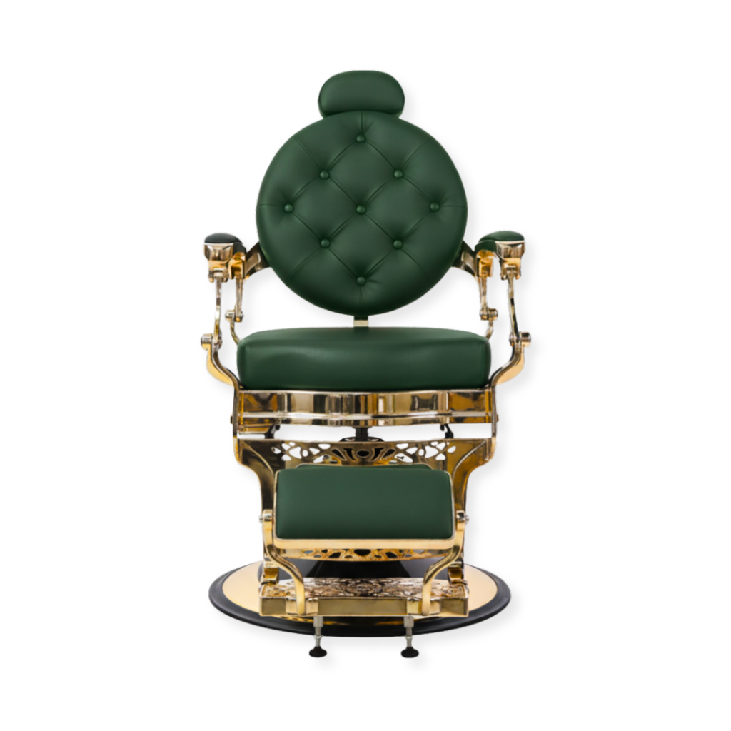 Barberchair Senior - Gold/Green