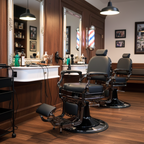 Master Barber Chair Gloss Black