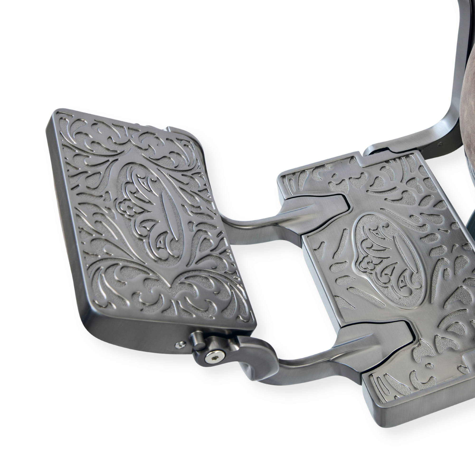 DeltaPro - Barberchair  - DBC006 - Monarch - Grey/Brown