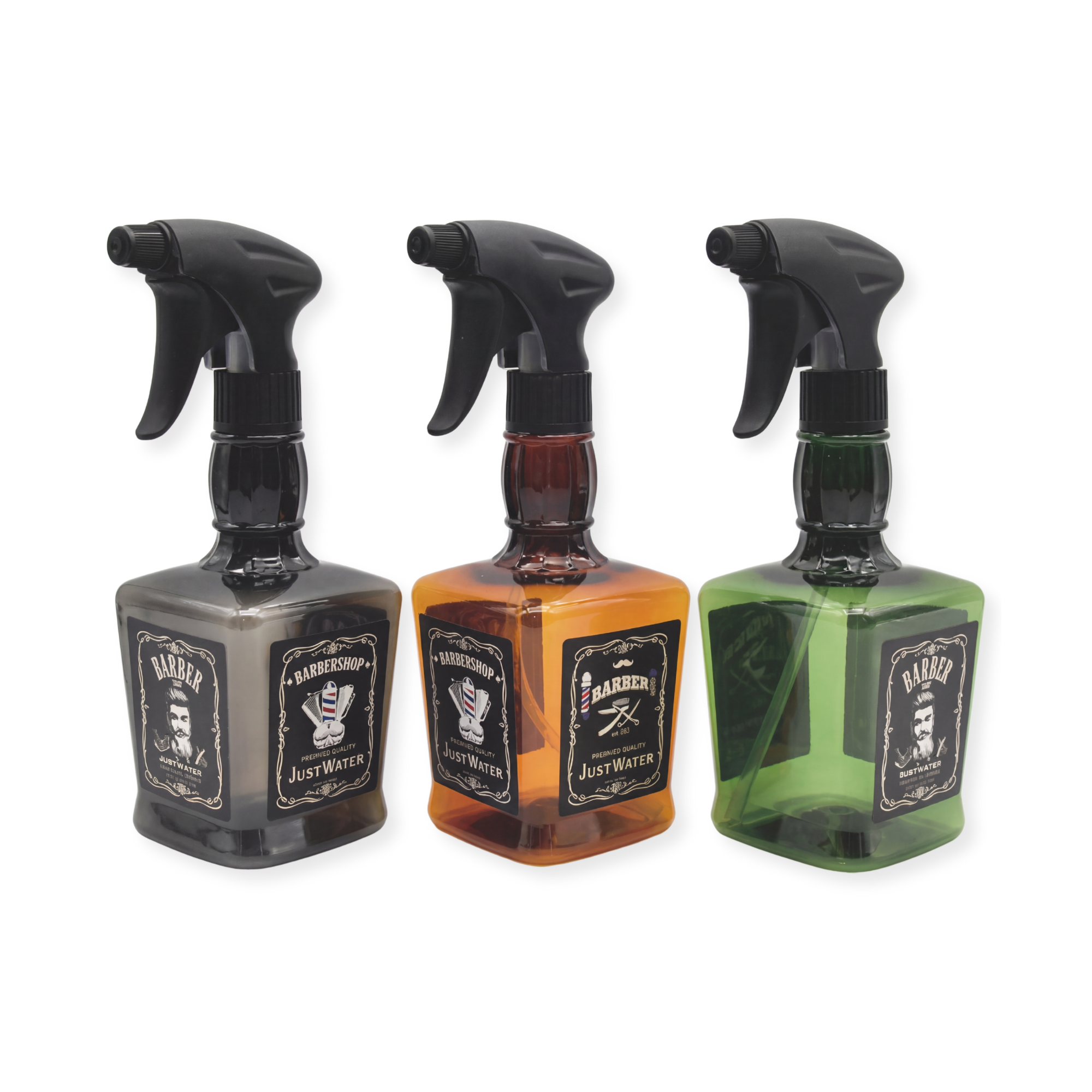 Spray Bottle Set Whiskey Trio 500 ml