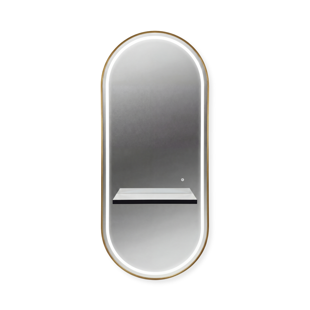 Noa Salon Mirror London Gold