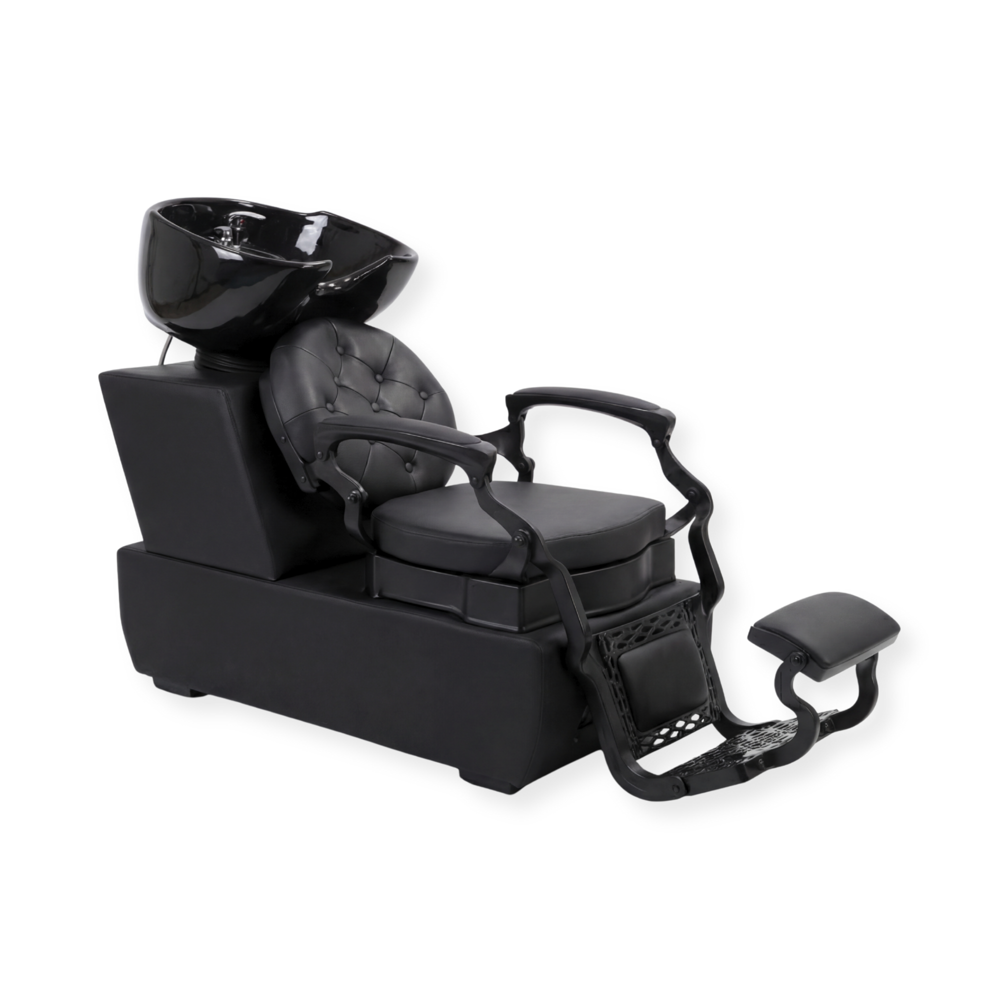 Royal Shampoo Bed Wash Unit Matte Black