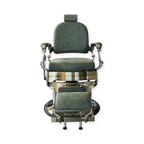 Master Barber Chair Bronze Green