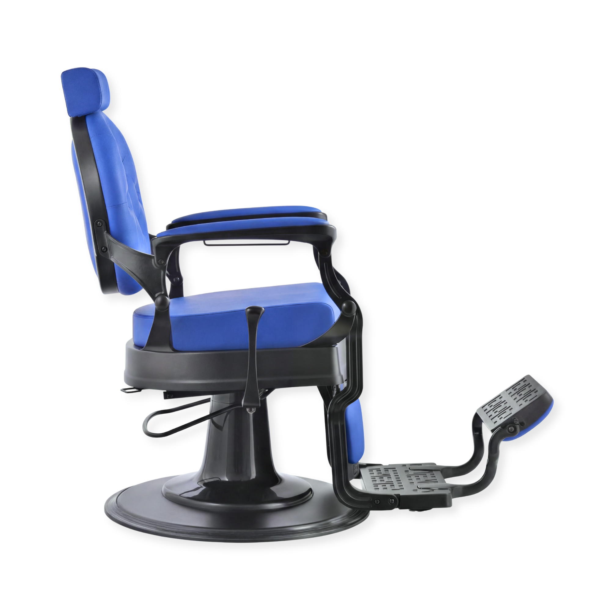 Legend Barber Chair Black Blue