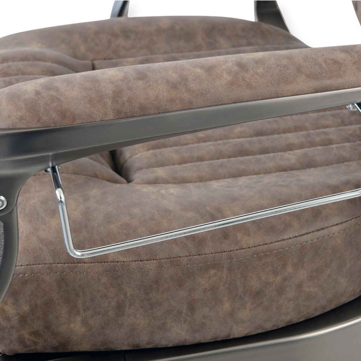 DeltaPro - Barber Chair - DBC006 - Monarch - Grey/Brown