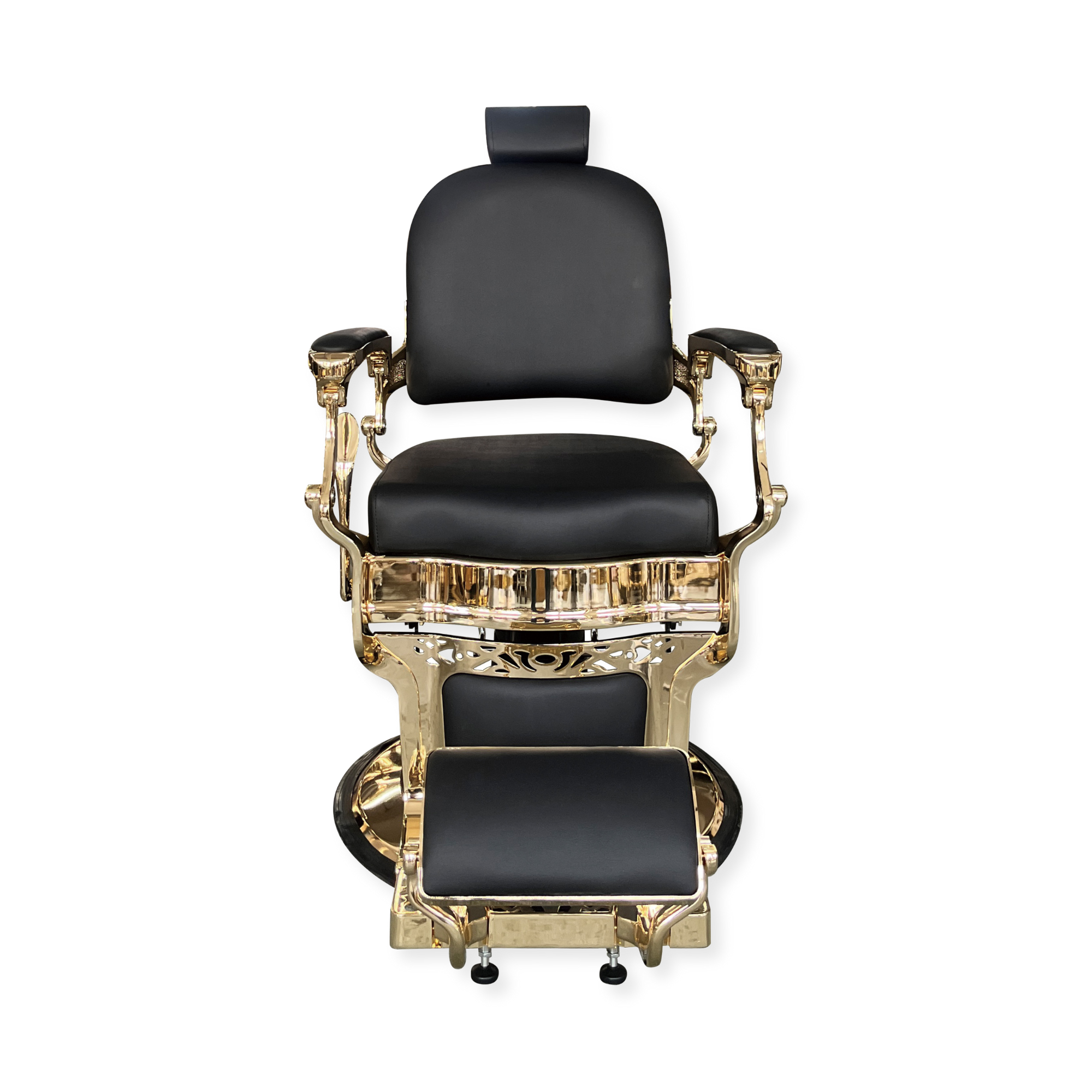Master Barber Chair Gold Black