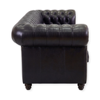 Sofa Chesterfield Black
