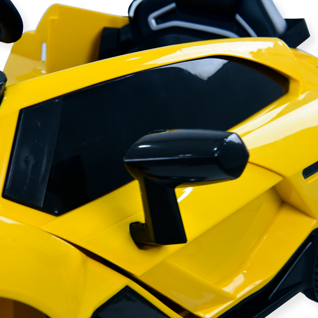 Barberchair Kids Lamborghini Yellow