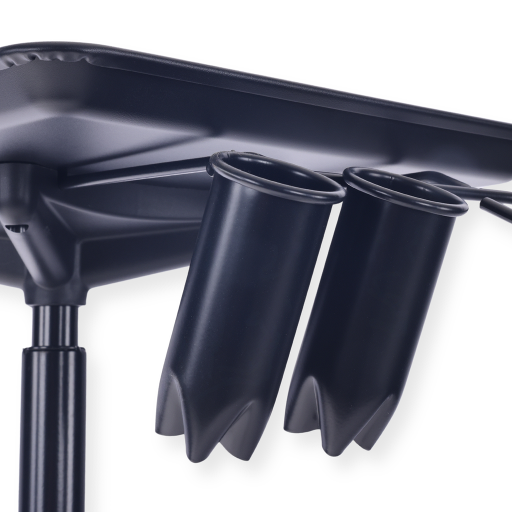 DeltaPro -  Salon Tray on Wheels - Black