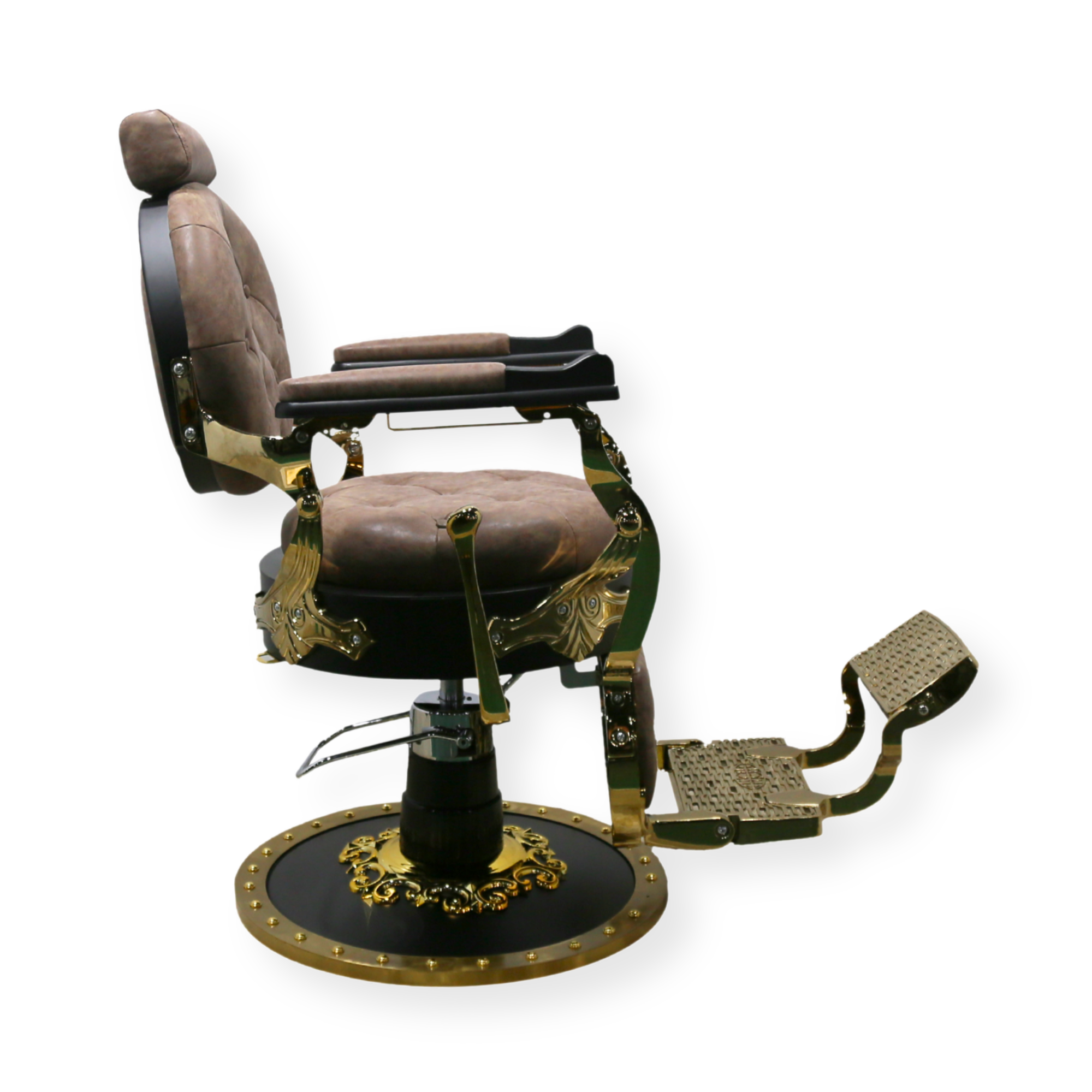 Royal Barber Chair King Brown