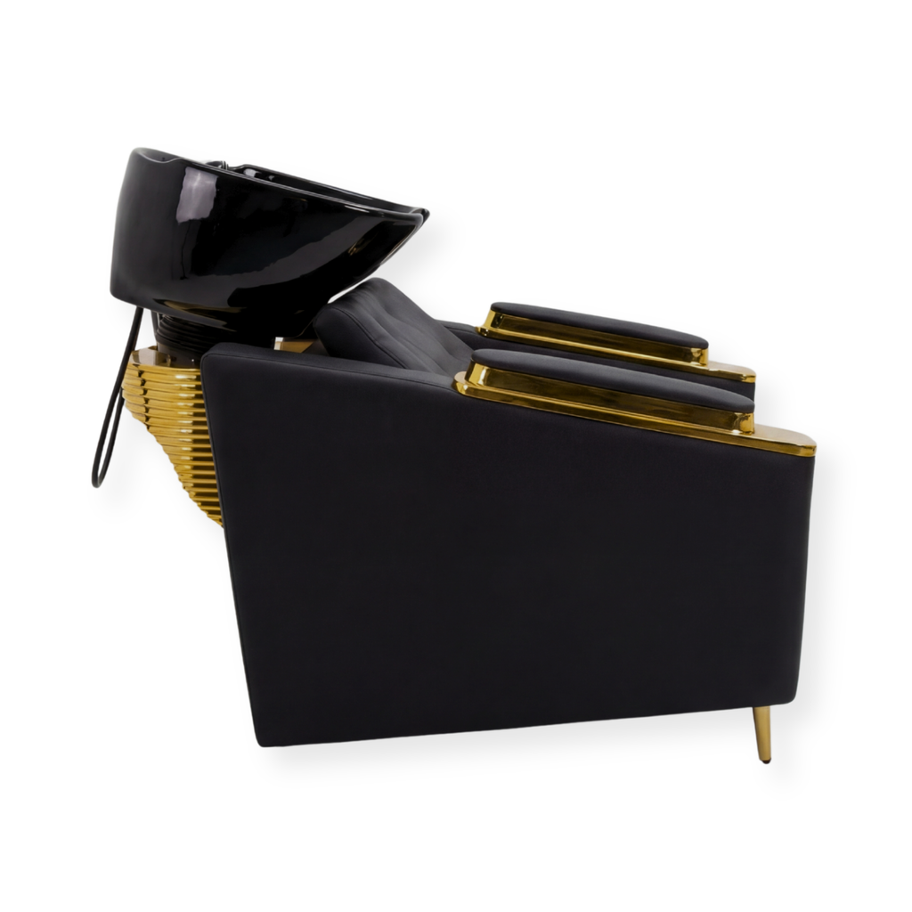 Royal Shampoo Chair Wash Unit Gold