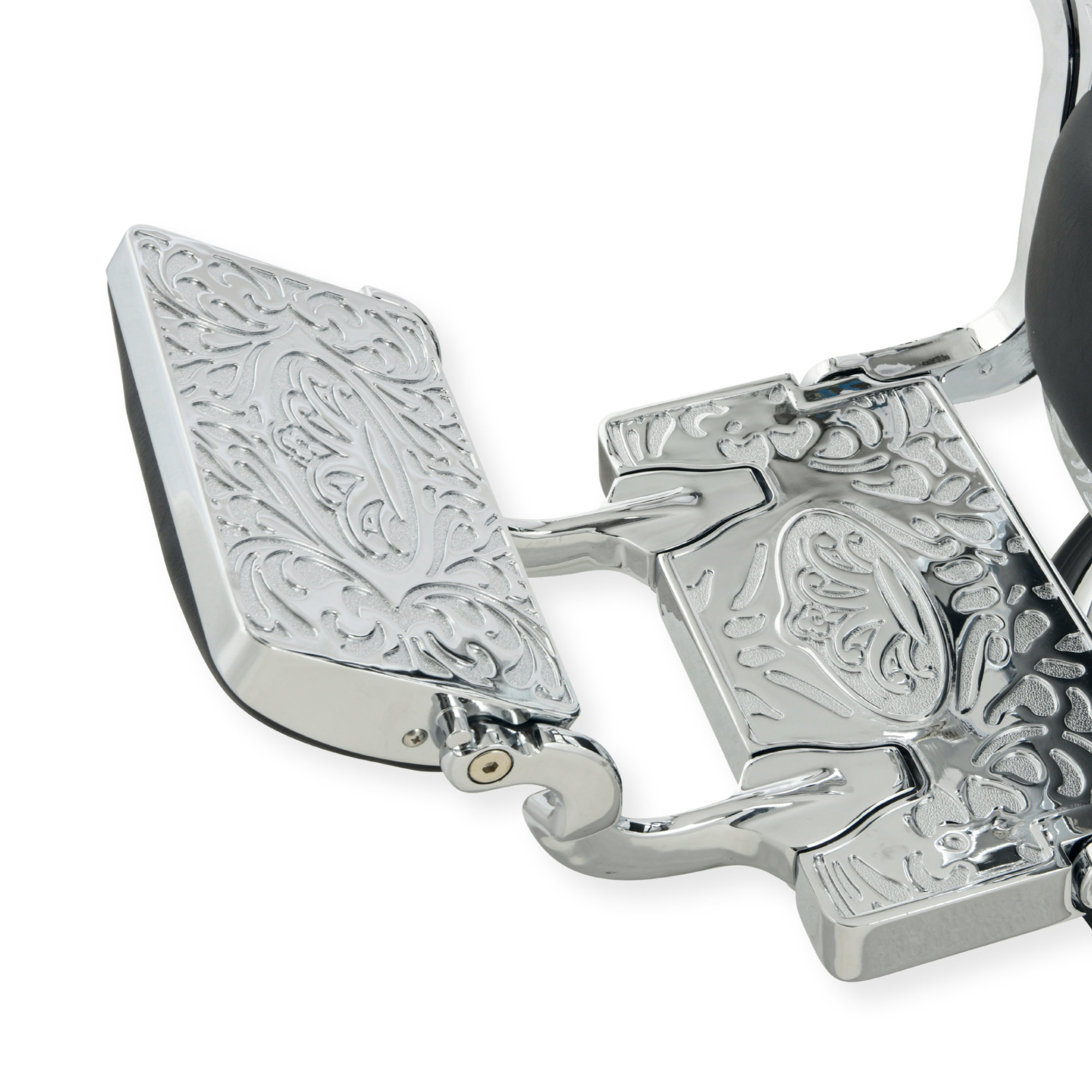 DeltaPro - Barberchair  - DBC006 - Monarch - Silver/Black