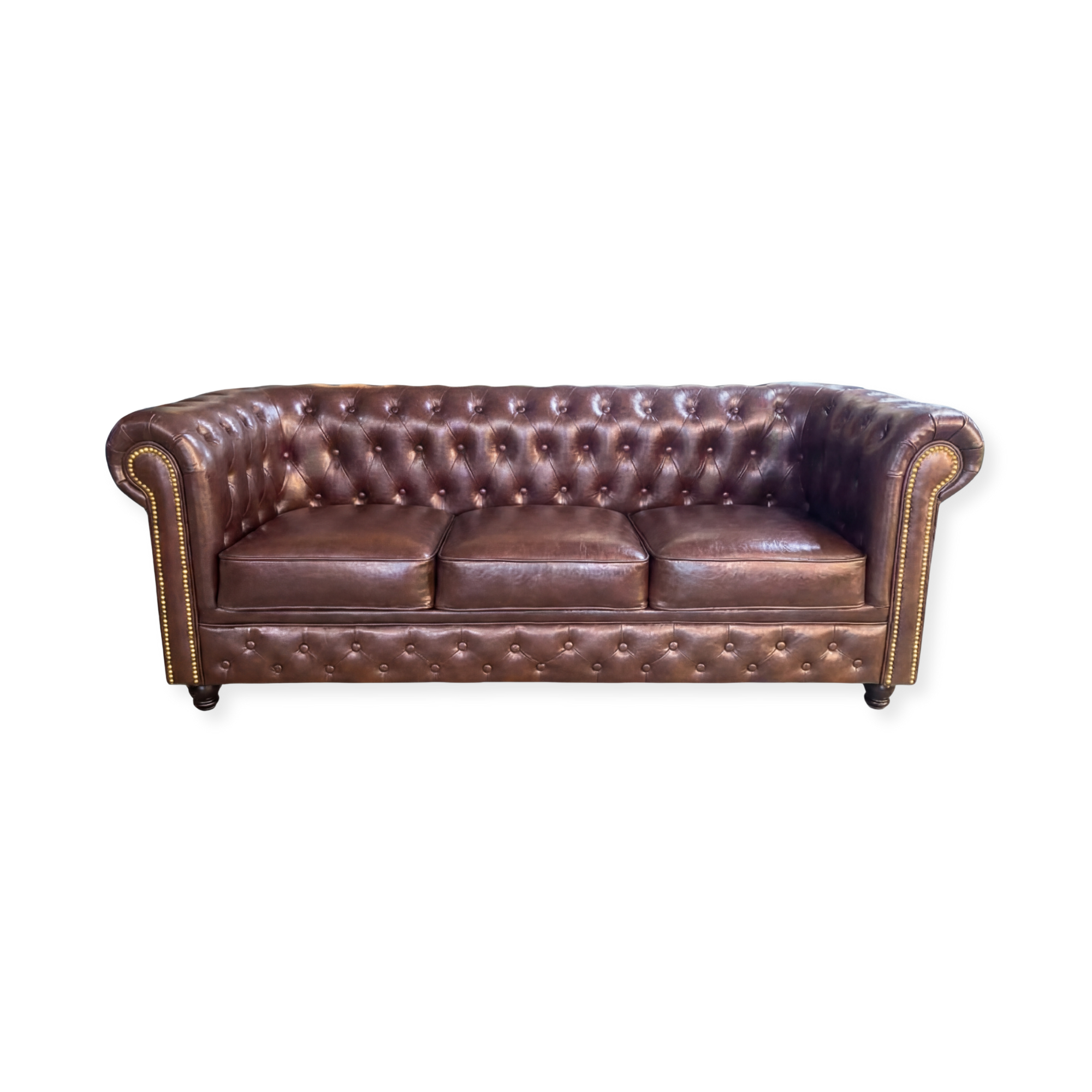 Sofa Chesterfield  Brown
