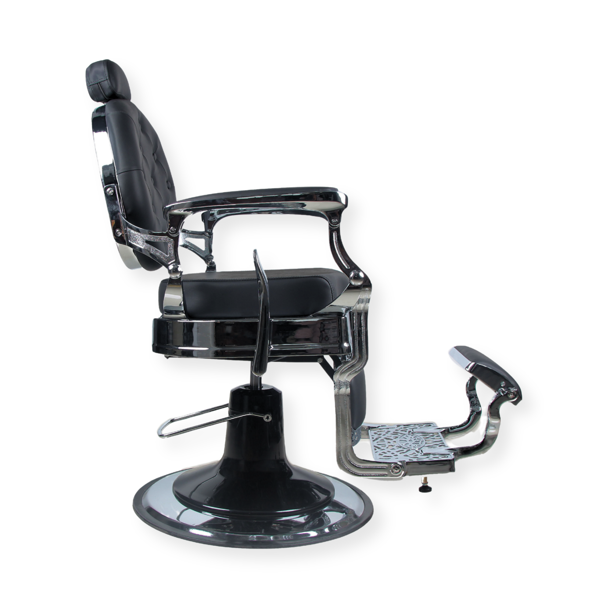 Barberchair Senior - Silver/Black