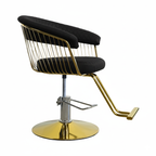 Salon Chair - Luxe - Gold/Black