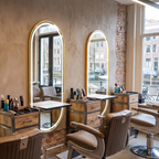 Noa Salon Mirror London Gold