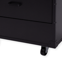 Drawer Cabinet on Wheels - London - Black