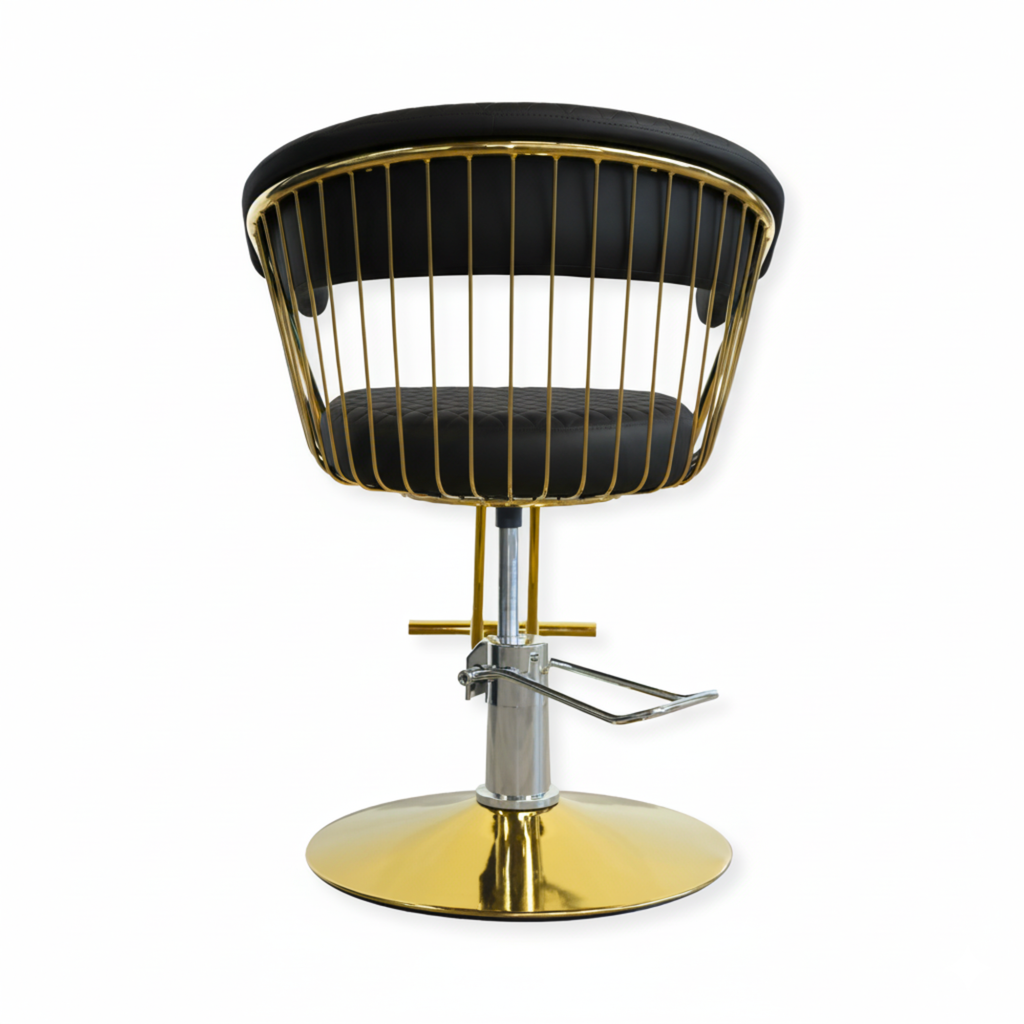 Salon Chair - Luxe - Gold/Black