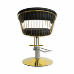 Salon Chair - Luxe - Gold/Black