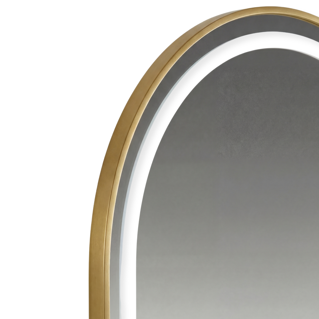 Noa Salon Mirror London Gold
