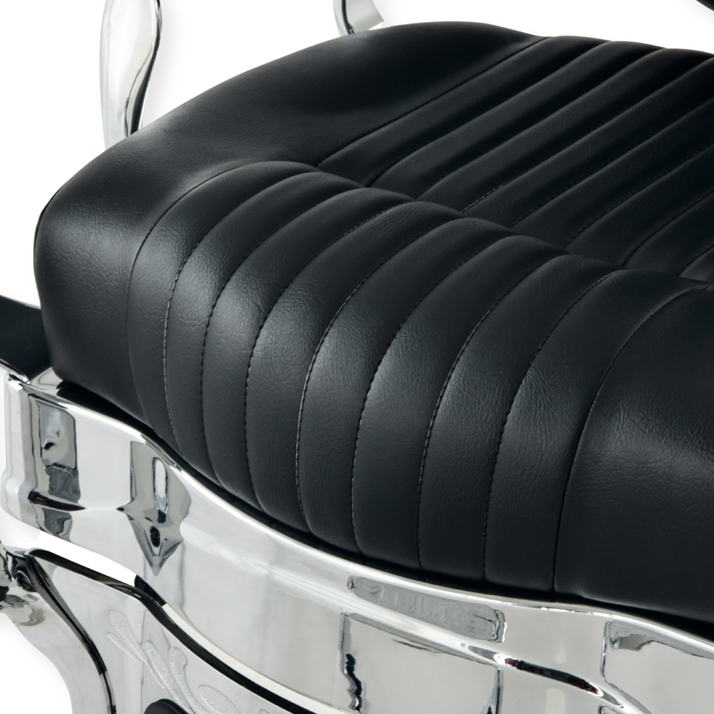 DeltaPro - Barberchair  - DBC006 - Monarch - Silver/Black