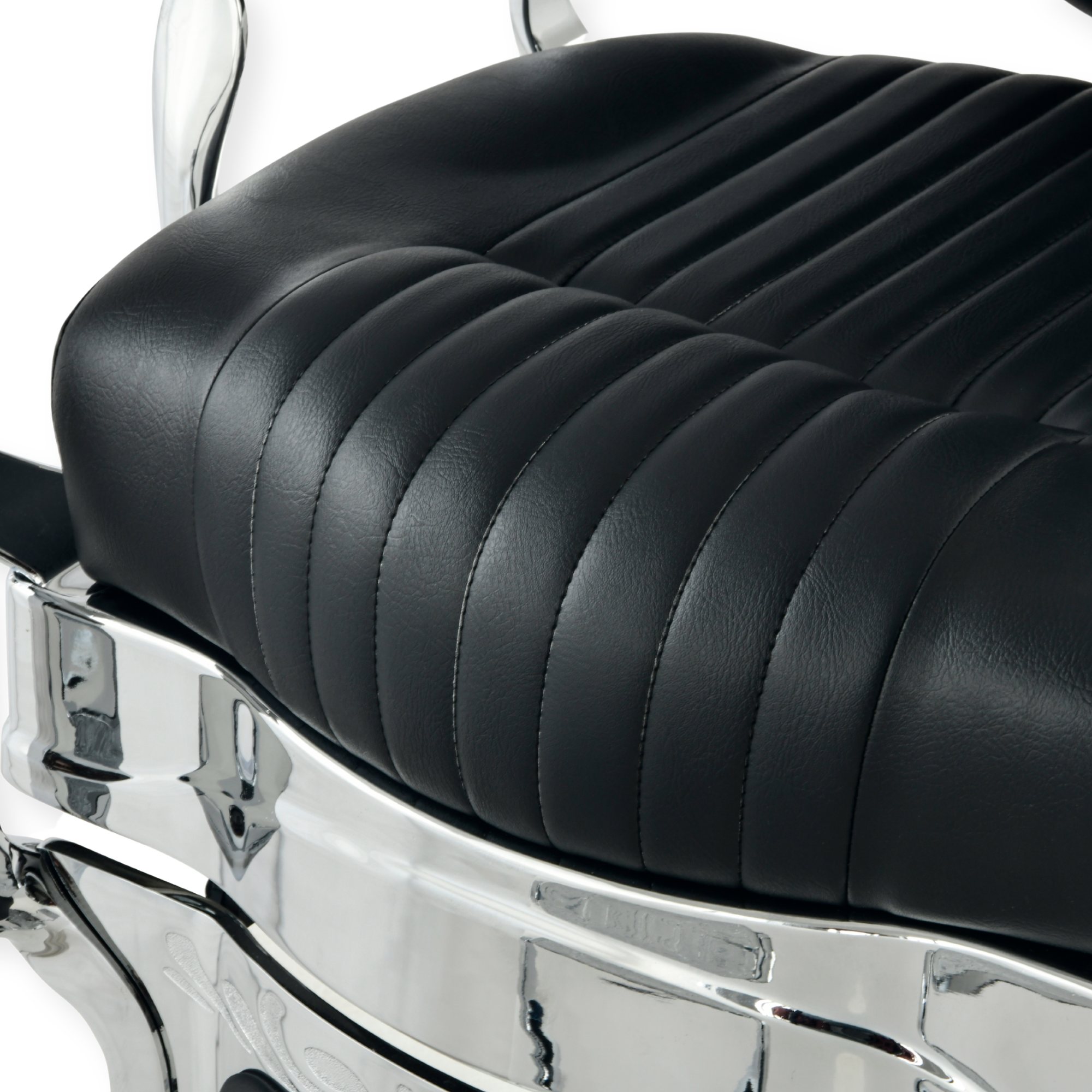 DeltaPro - Barberchair  - DBC006 - Monarch - Silver/Black