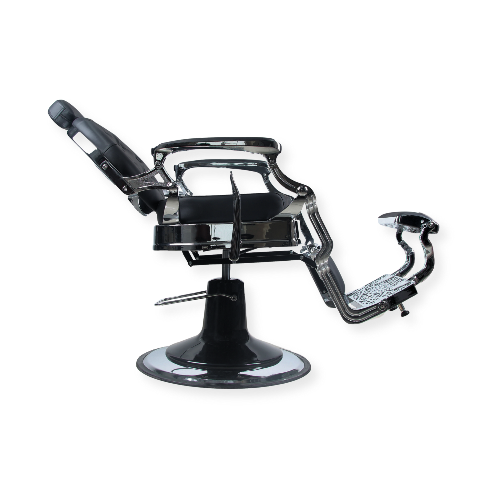 Barberchair Senior - Silver/Black