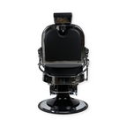 Master Barber Chair Silver Black