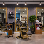 Barberchair Senior - Gold/Black