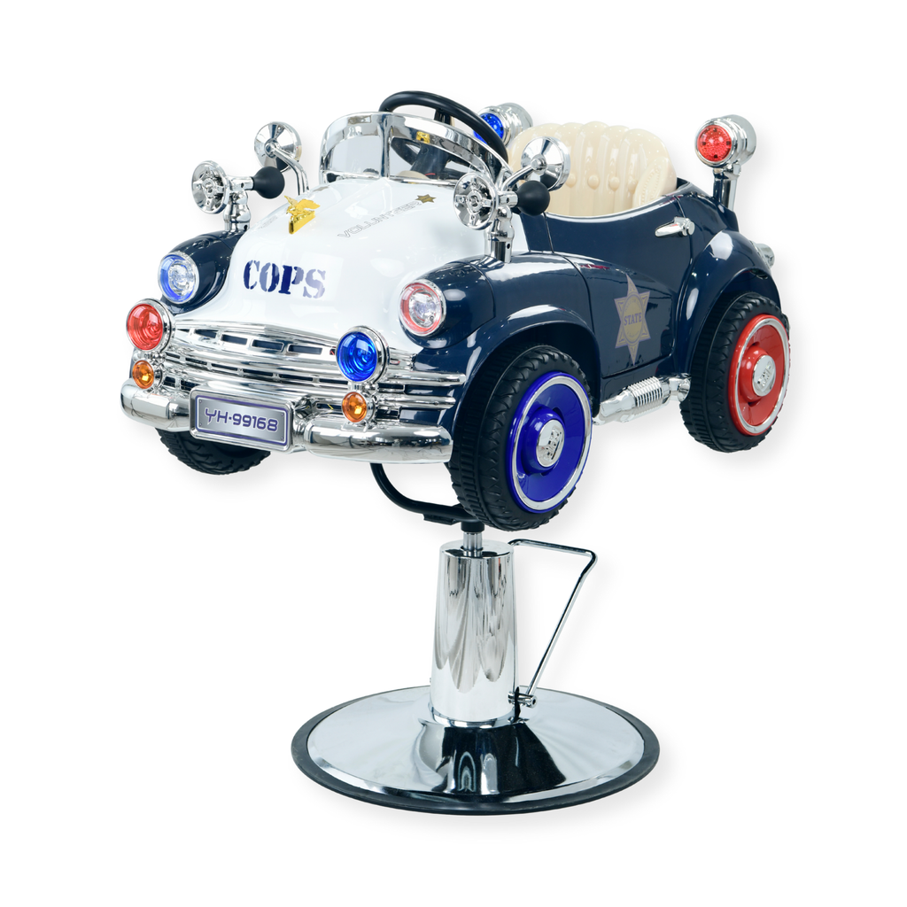Barberchair Kids Police Black/White