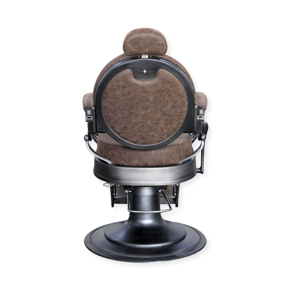 Barberchair Senior - Grey/Brown
