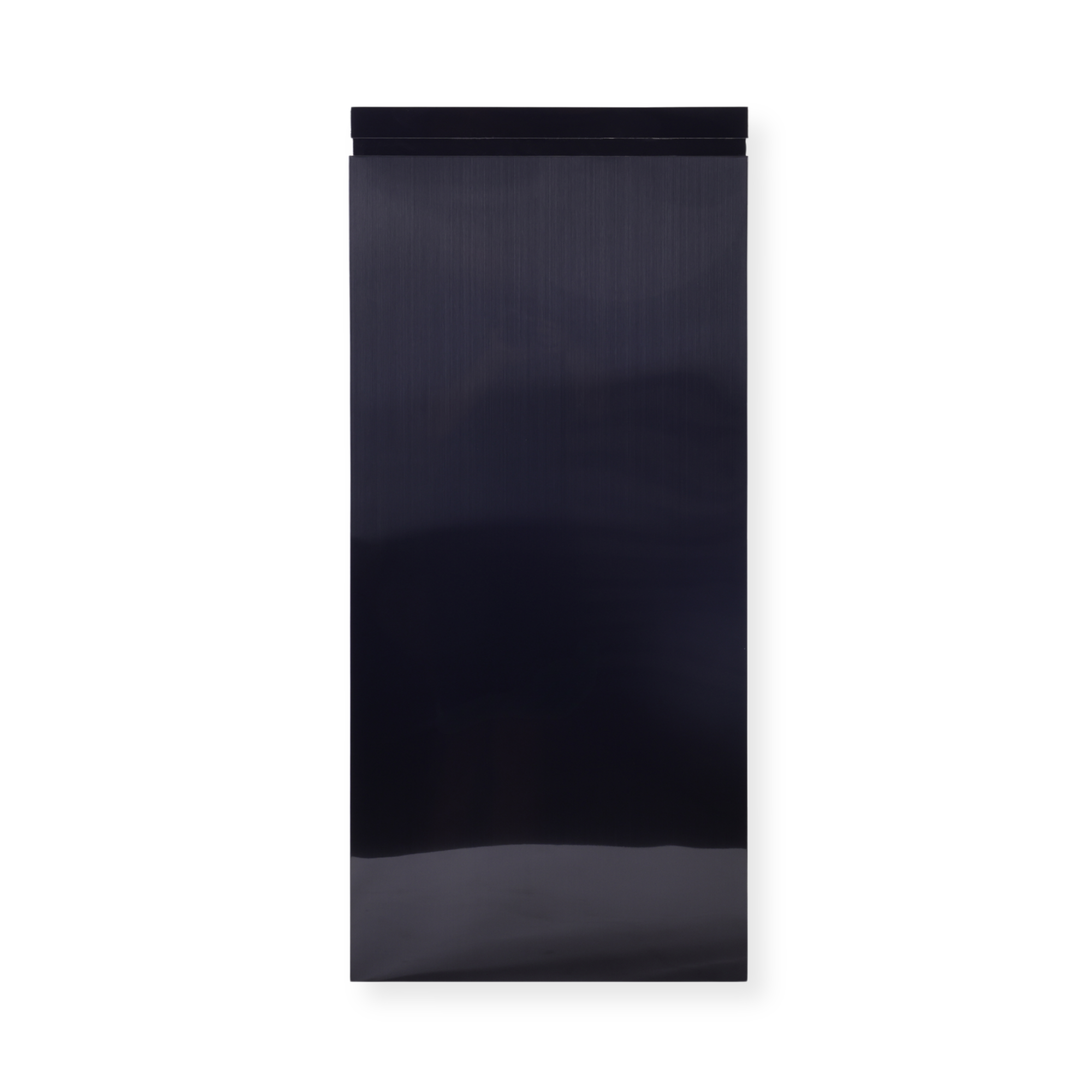 Metal Barbershop Side Table with 3 Drawers - Lira - Black