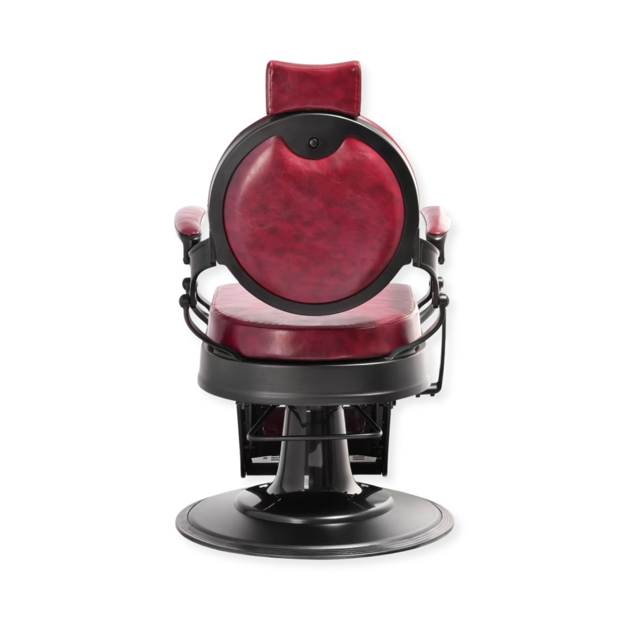 Legend Barber Chair Black Red
