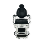 DeltaPro - Barberchair  - DBC006 - Monarch - Silver/Black
