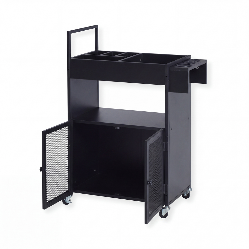 Mobile Barber Workstation - London - Black