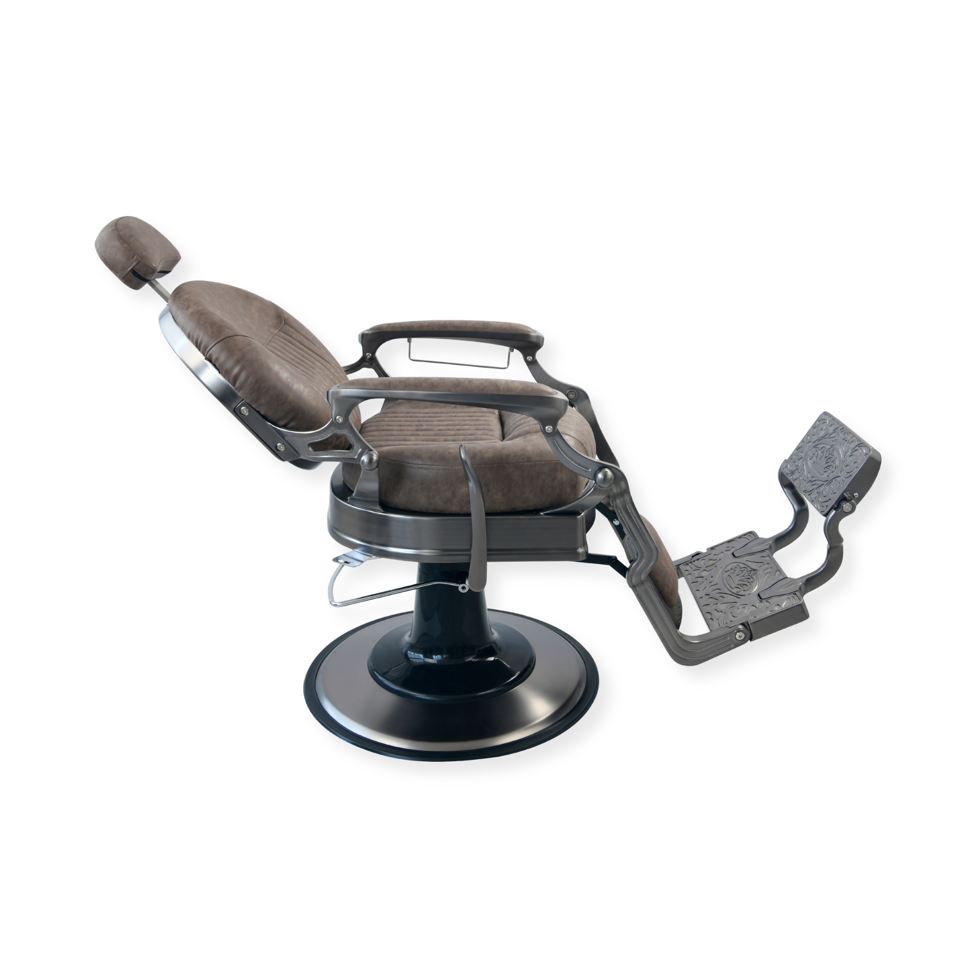 DeltaPro - Barberchair  - DBC006 - Monarch - Grey/Brown
