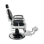 DeltaPro - Barberchair  - DBC006 - Monarch - Silver/Black