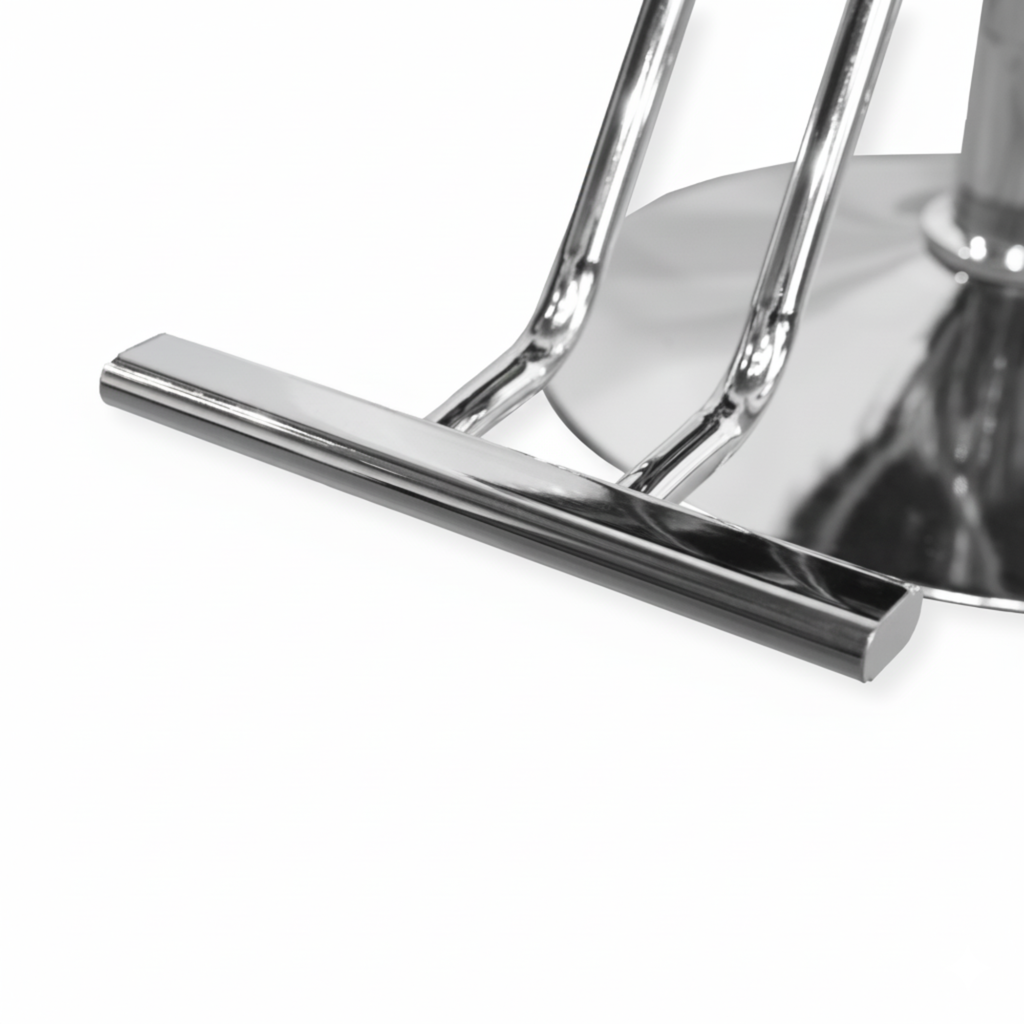 Salon Chair - Luxe - Silver/Black